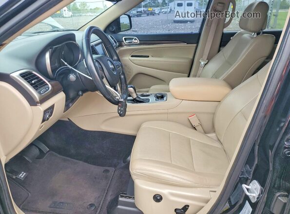 1C4RJFBG6HC683530 2017 JEEP GRAND Black Front interior view