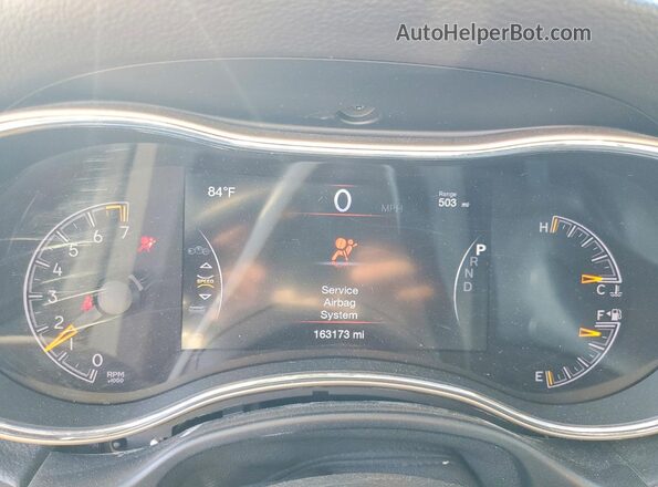 1C4RJFBG6HC726599 2017 JEEP GRAND Gray 