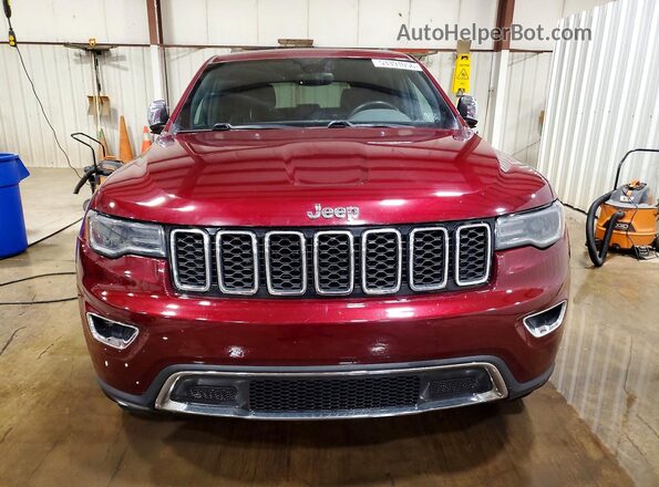 1C4RJFBG6HC809661 2017 JEEP GRAND Maroon Դիմացի տեսք