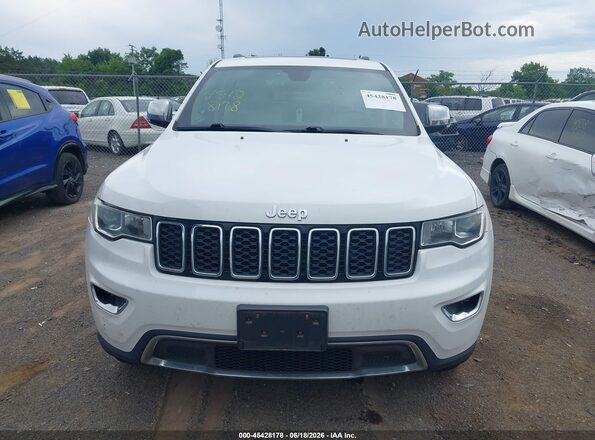 1C4RJFBG6HC822247 2017 JEEP GRAND CHEROKEE White Widok zestawu wskaźników