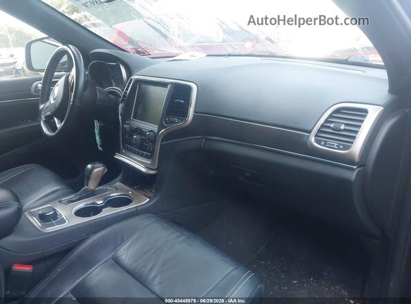 1C4RJFBG6HC862599 2017 JEEP GRAND CHEROKEE Black Front interior view
