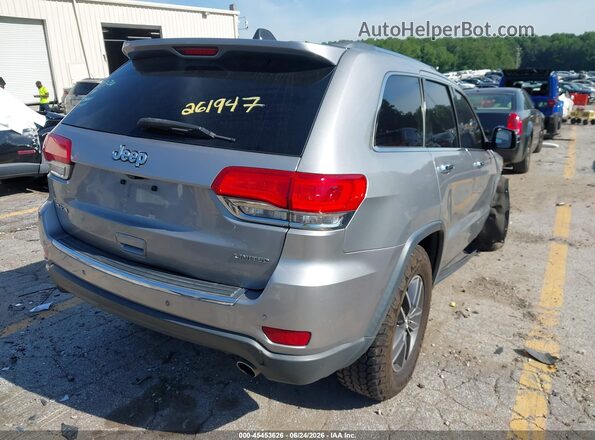 1C4RJFBG6HC938158 2017 JEEP GRAND CHEROKEE Серый Задняя правая четверть