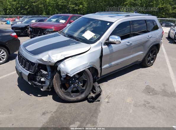 1C4RJFBG6JC124436 2018 JEEP GRAND CHEROKEE Gray Առջևի ձախ երեք քառորդ տեսարան