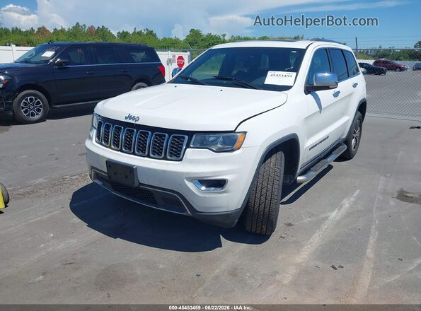 1C4RJFBG6JC138465 2018 JEEP GRAND CHEROKEE White Առջևի ձախ երեք քառորդ տեսարան