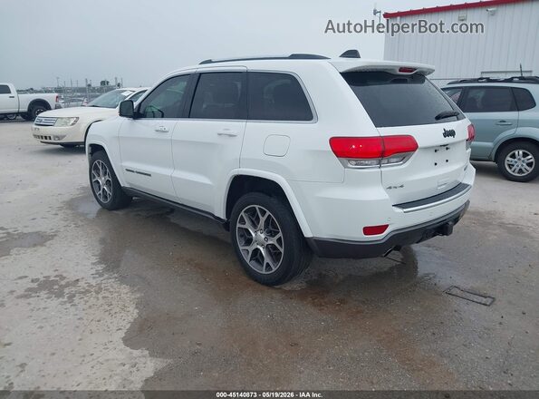 1C4RJFBG6JC225783 2018 JEEP GRAND CHEROKEE White Trasero izquierdo