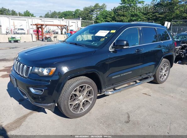 1C4RJFBG6JC347138 2018 JEEP GRAND CHEROKEE Black Przód lewy