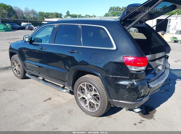 1C4RJFBG6JC347138 2018 JEEP GRAND CHEROKEE Black Tył lewy