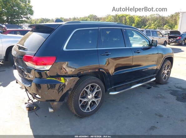 1C4RJFBG6JC347138 2018 JEEP GRAND CHEROKEE Black Tył prawy