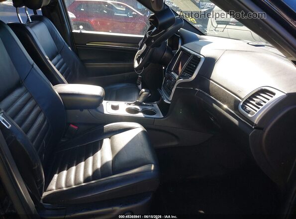 1C4RJFBG6JC347138 2018 JEEP GRAND CHEROKEE Black Widok wnętrza z przodu
