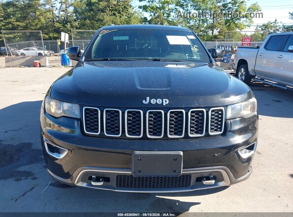 1C4RJFBG6JC347138 2018 JEEP GRAND CHEROKEE Black Widok zestawu wskaźników