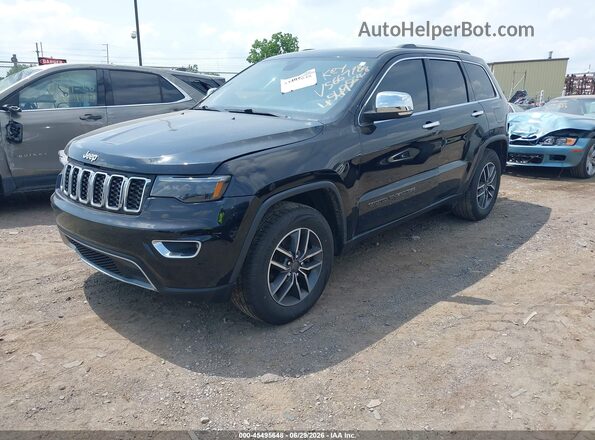 1C4RJFBG6KC566778 2019 JEEP GRAND CHEROKEE Black Vista tres cuartos delantera izquierda