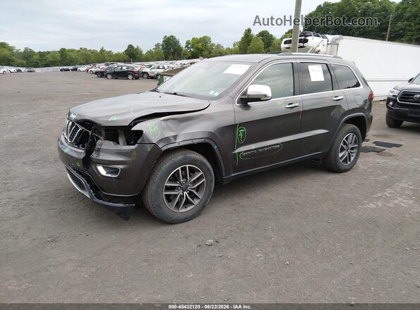 1C4RJFBG6LC194473 2020 JEEP GRAND CHEROKEE Black Առջևի ձախ երեք քառորդ տեսարան