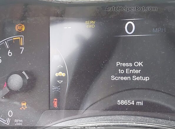 1C4RJFBG6LC240853 2020 JEEP GRAND CHEROKEE Черный Вид задних сидений