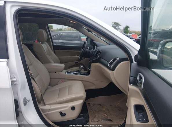 1C4RJFBG6LC290409 2020 JEEP GRAND CHEROKEE Белый Вид салона спереди