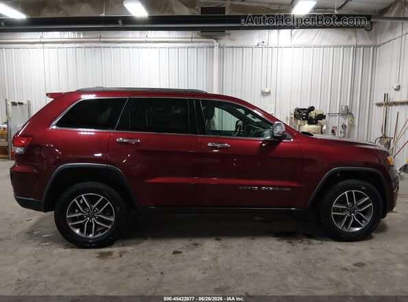 1C4RJFBG6LC359325 2020 JEEP GRAND CHEROKEE Темно-бордовый Вид задней части салона