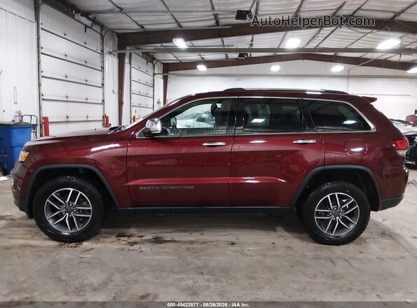 1C4RJFBG6LC359325 2020 JEEP GRAND CHEROKEE Темно-бордовый Панорамный вид салона 360°