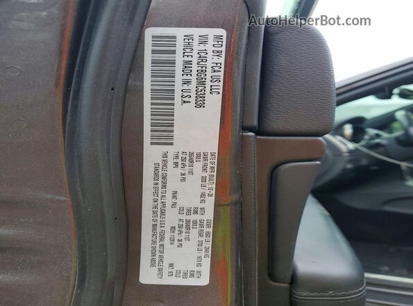 1C4RJFBG6MC538336 2021 JEEP GRAND Серый Вид наклейки с VIN-кодом