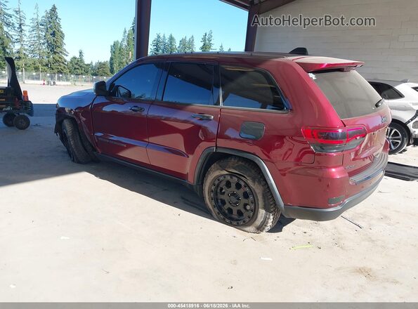 1C4RJFBG6MC666415 2021 JEEP GRAND CHEROKEE Red Tył lewy