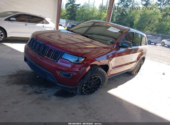 1C4RJFBG6MC666415 2021 JEEP GRAND CHEROKEE Red Przód lewy
