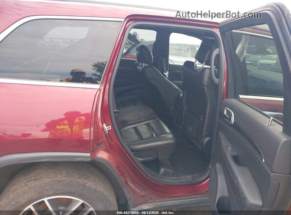 1C4RJFBG6MC729366 2021 JEEP GRAND CHEROKEE Burgundy VIN კოდის სტიკერის ხედი