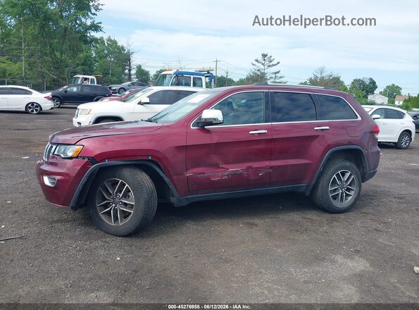 1C4RJFBG6MC729366 2021 JEEP GRAND CHEROKEE Burgundy სალონის 360-გრადუსიანი ხედი