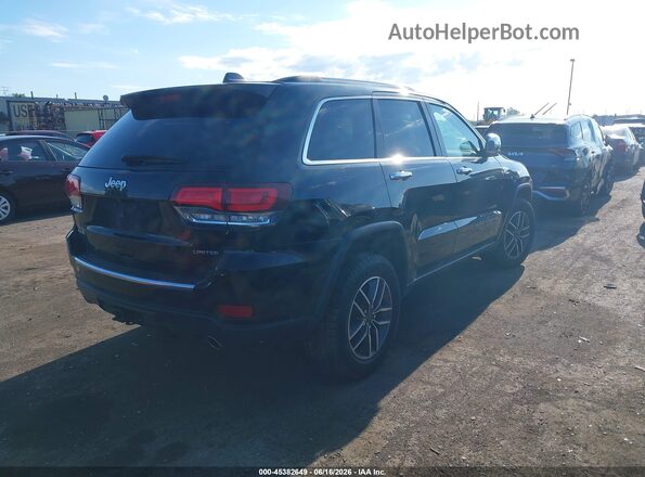 1C4RJFBG6MC807953 2021 JEEP GRAND CHEROKEE Black Tył prawy