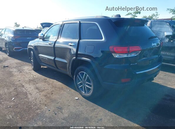 1C4RJFBG6MC807953 2021 JEEP GRAND CHEROKEE Black Tył lewy