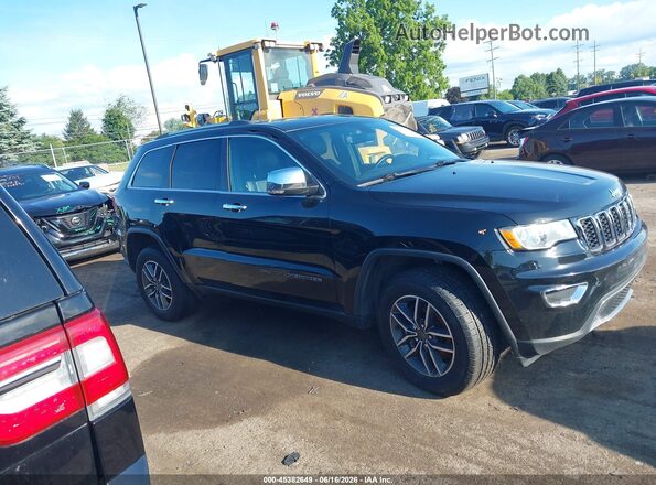1C4RJFBG6MC807953 2021 JEEP GRAND CHEROKEE Black Widok wnętrza z tyłu