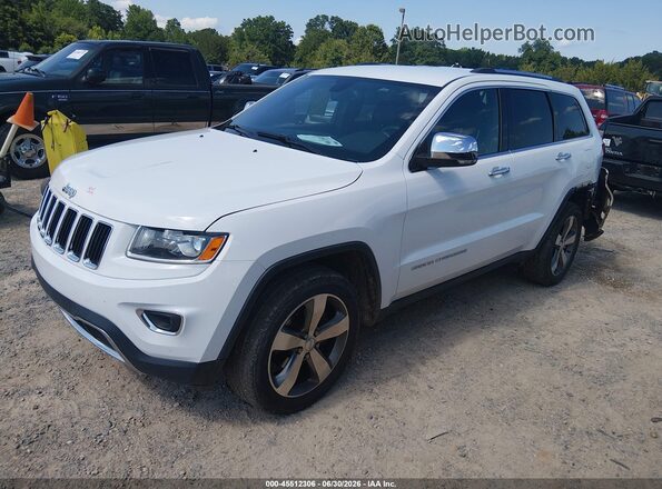 1C4RJFBG7GC340112 2016 JEEP GRAND CHEROKEE Белый Передняя левая четверть