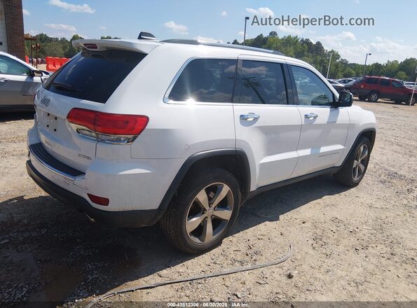 1C4RJFBG7GC340112 2016 JEEP GRAND CHEROKEE Белый Задняя правая четверть