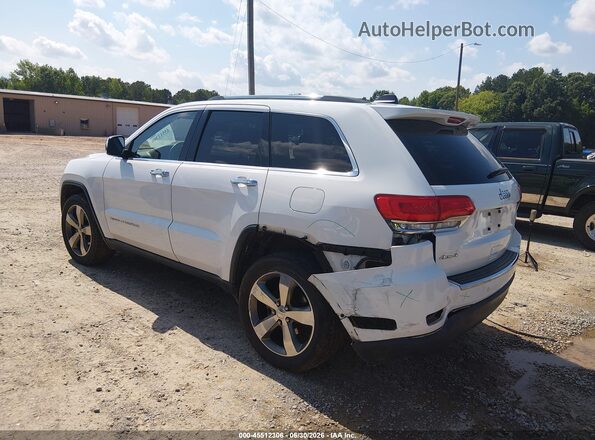 1C4RJFBG7GC340112 2016 JEEP GRAND CHEROKEE Белый Задняя левая четверть