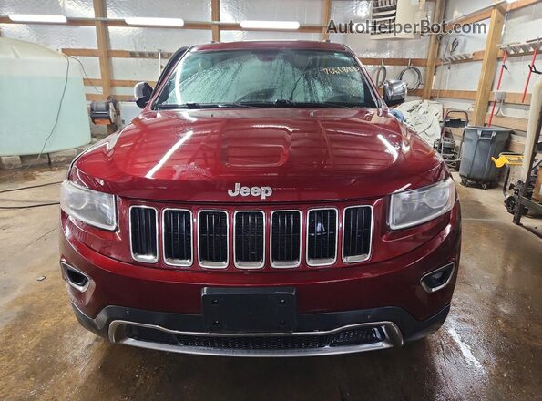 1C4RJFBG7GC378925 2016 JEEP GRAND Maroon Դիմացի տեսք