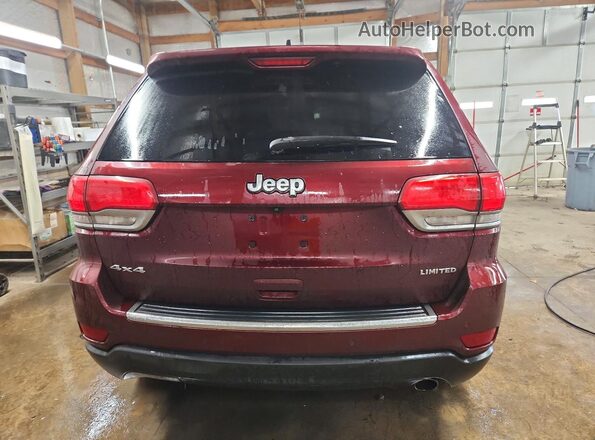 1C4RJFBG7GC378925 2016 JEEP GRAND Maroon Հետևի տեսք