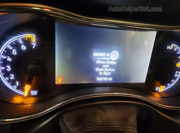 1C4RJFBG7GC378925 2016 JEEP GRAND Maroon Սարքավորումների վահանակի տեսք