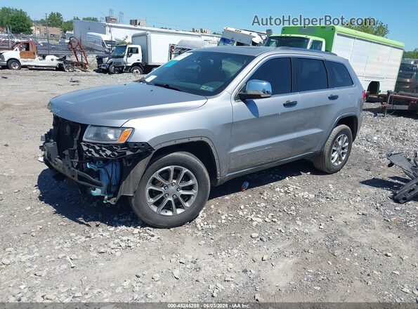 1C4RJFBG7GC448326 2016 JEEP GRAND CHEROKEE Gray წინა მარცხენა ხედი სამი მეოთხედიდან