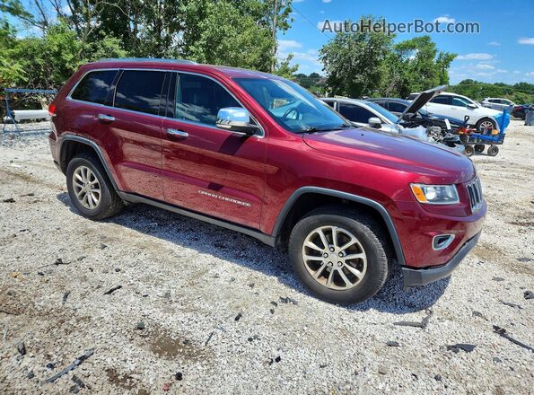 1C4RJFBG7GC449721 2016 JEEP GRAND Burgundy წინა მარჯვენა