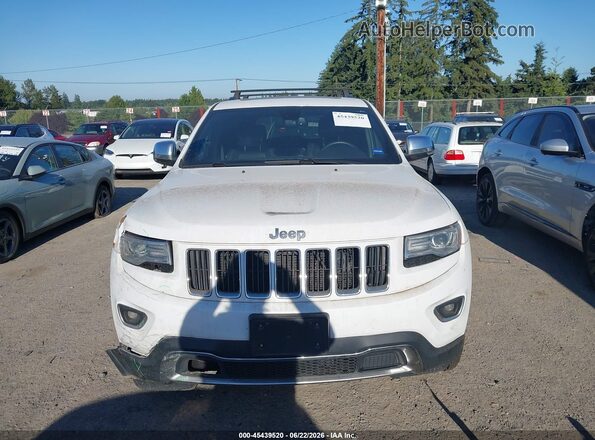 1C4RJFBG7GC481973 2016 JEEP GRAND CHEROKEE White ხელსაწყოთა პანელის ხედი