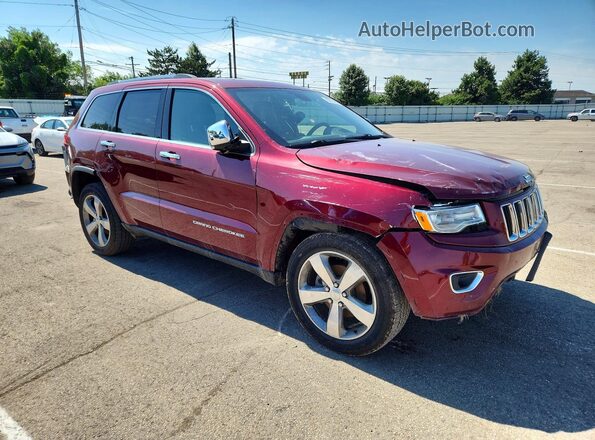 1C4RJFBG7GC495534 2016 JEEP GRAND Maroon Front right