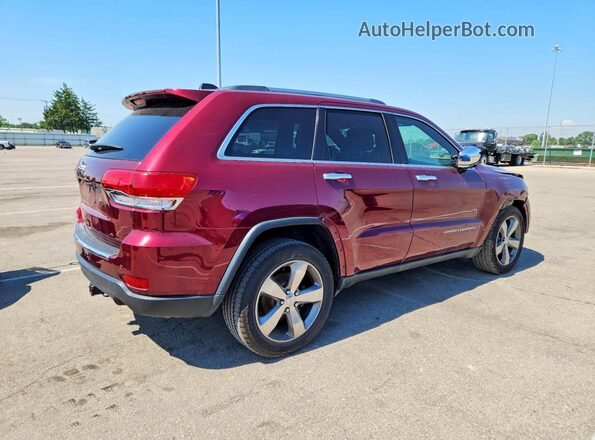1C4RJFBG7GC495534 2016 JEEP GRAND Maroon Rear right