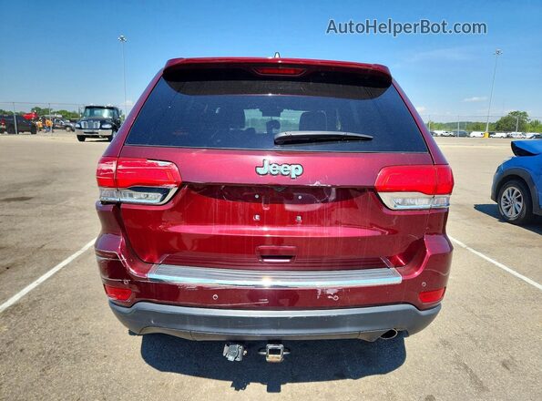 1C4RJFBG7GC495534 2016 JEEP GRAND Maroon Rear view