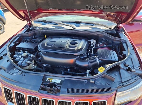 1C4RJFBG7GC495534 2016 JEEP GRAND Maroon Engine compartment view