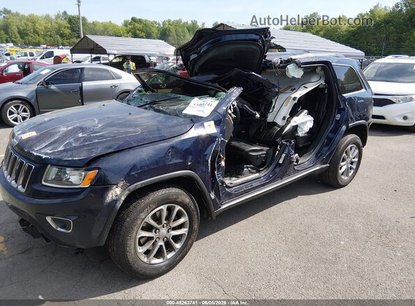 1C4RJFBG7GC505236 2016 JEEP GRAND CHEROKEE Dark Blue Przód lewy