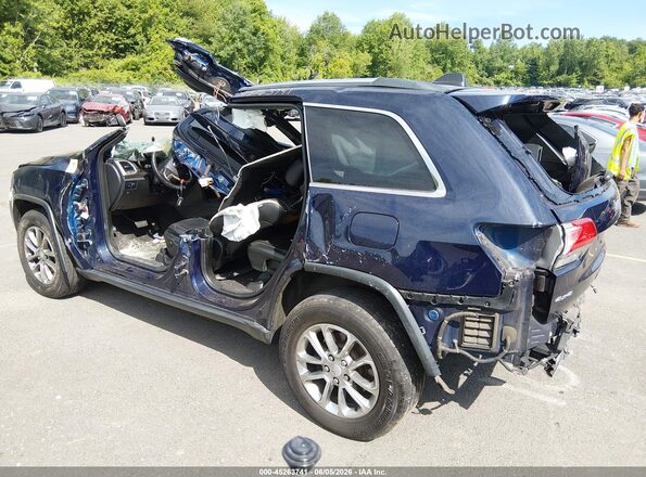 1C4RJFBG7GC505236 2016 JEEP GRAND CHEROKEE Dark Blue Tył lewy