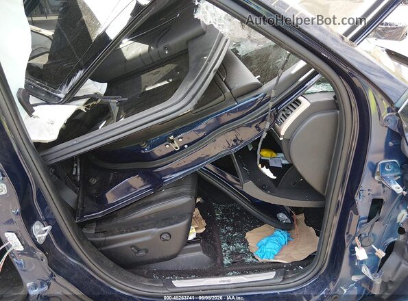 1C4RJFBG7GC505236 2016 JEEP GRAND CHEROKEE Dark Blue Widok wnętrza z przodu