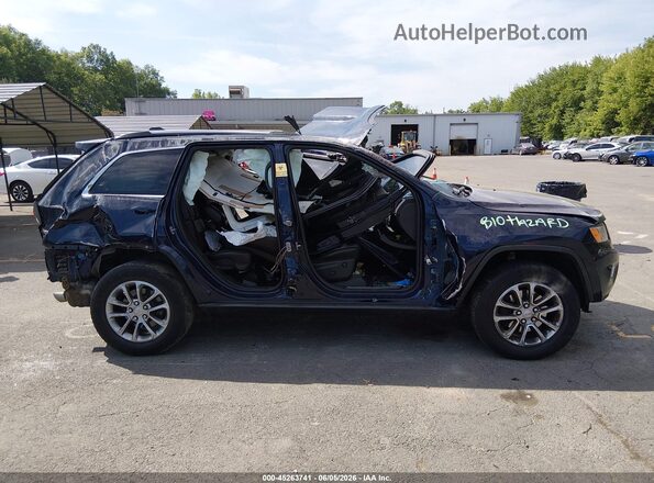 1C4RJFBG7GC505236 2016 JEEP GRAND CHEROKEE Dark Blue Widok wnętrza 360 stopni