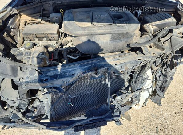 1C4RJFBG7HC716714 2017 JEEP GRAND Charcoal Rear interior view