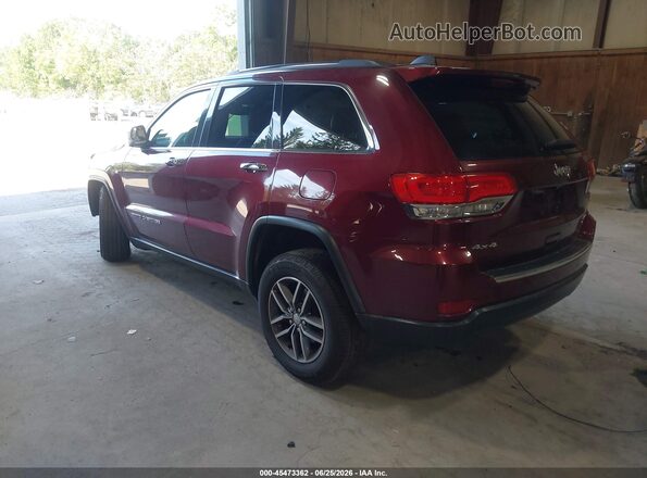 1C4RJFBG7HC759174 2017 JEEP GRAND CHEROKEE Красный Задняя левая четверть