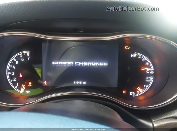 1C4RJFBG7HC759174 2017 JEEP GRAND CHEROKEE Красный Вид задних сидений