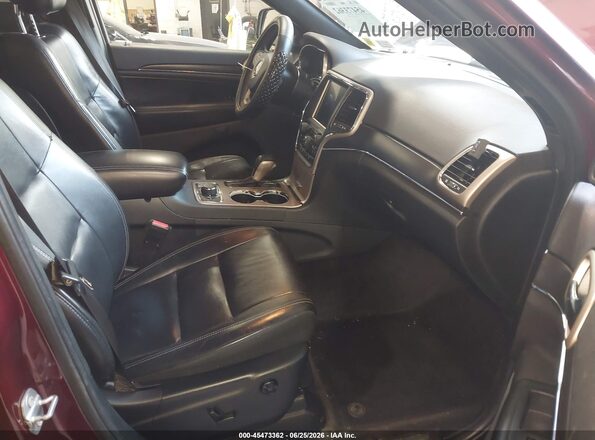 1C4RJFBG7HC759174 2017 JEEP GRAND CHEROKEE Красный Вид салона спереди