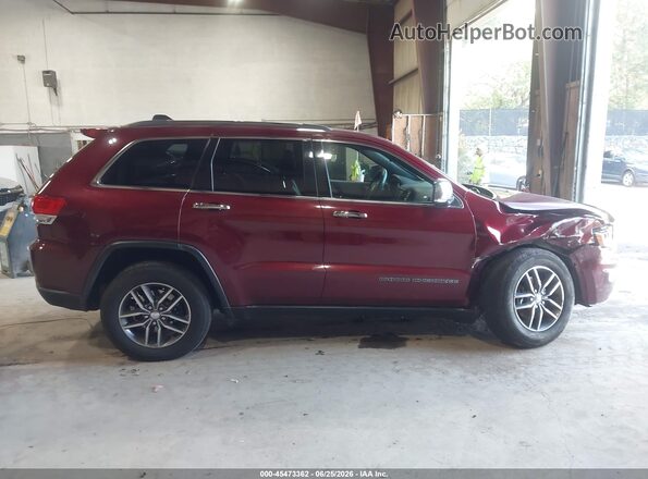 1C4RJFBG7HC759174 2017 JEEP GRAND CHEROKEE Красный Панорамный вид салона 360°